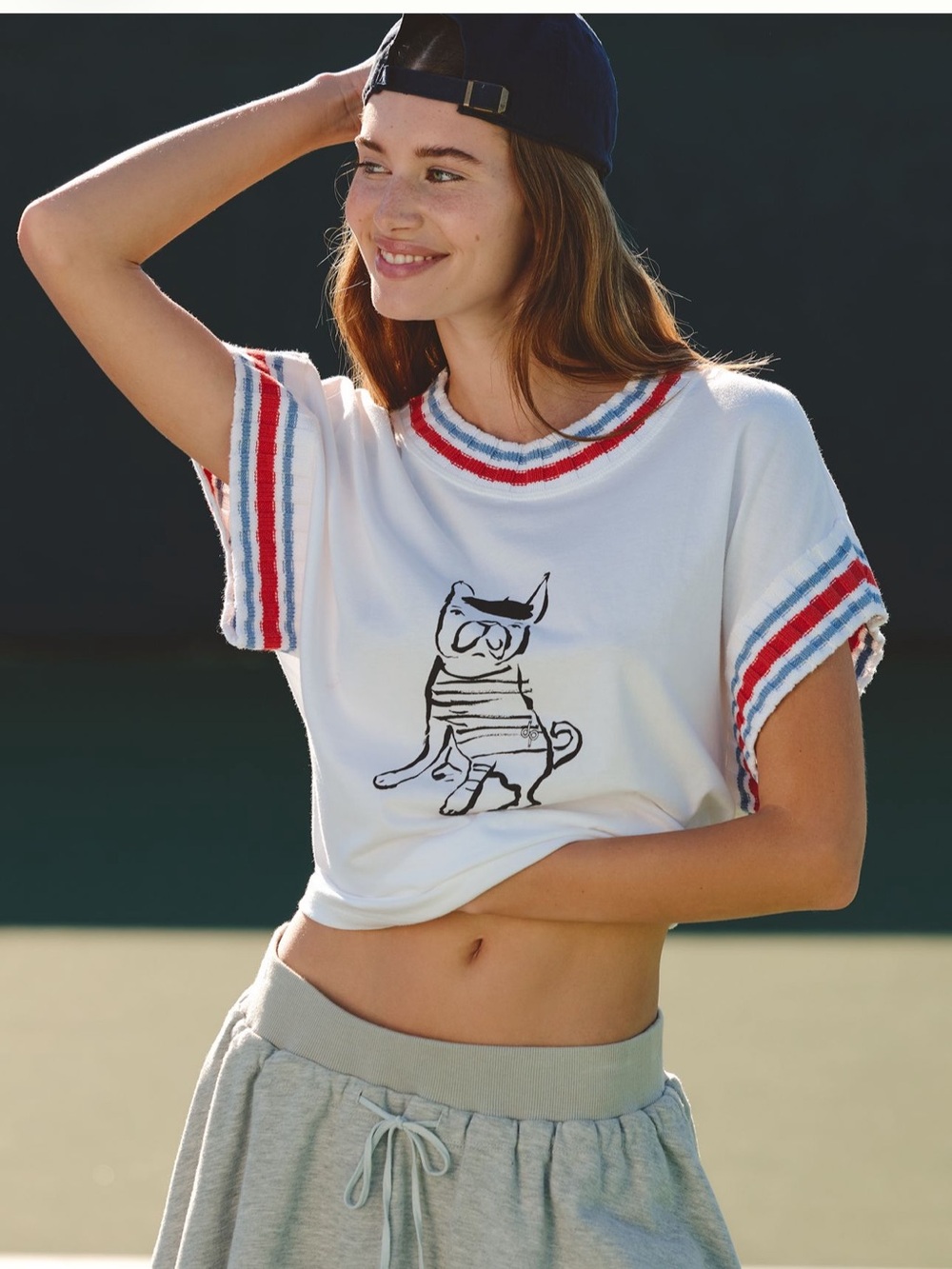 Daily Practice Pup T-Shirt- oversized